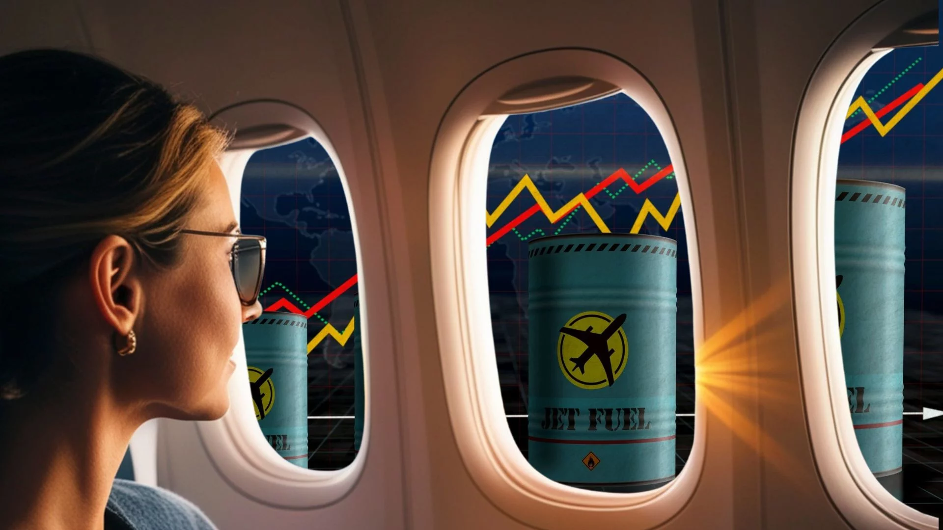 Ceny paliwa lotniczego lecą do nieba. Wakacje stają pod znakiem zapytania