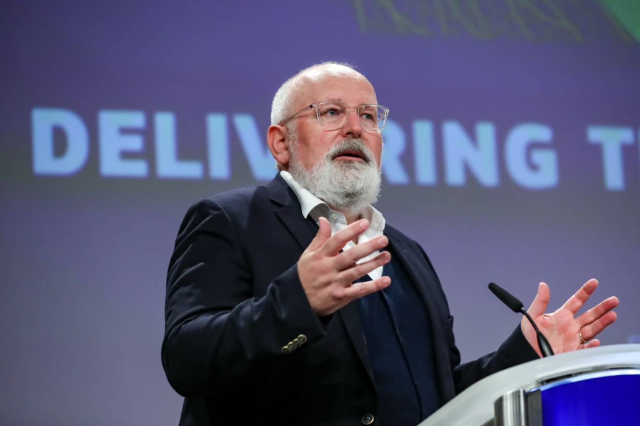 Wiceprzewodniczący Komisji Europejskiej Frans Timmermans