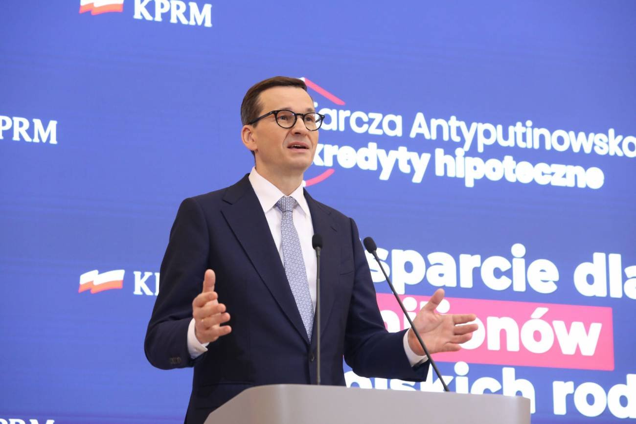 Premier Mateusz Morawiecki