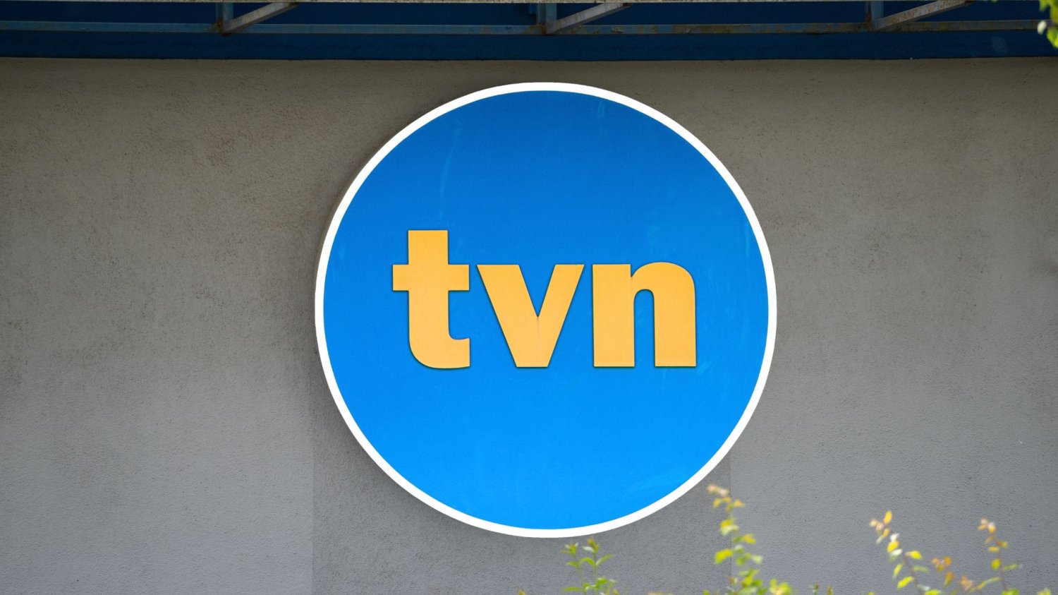 Logo stacji TVN.