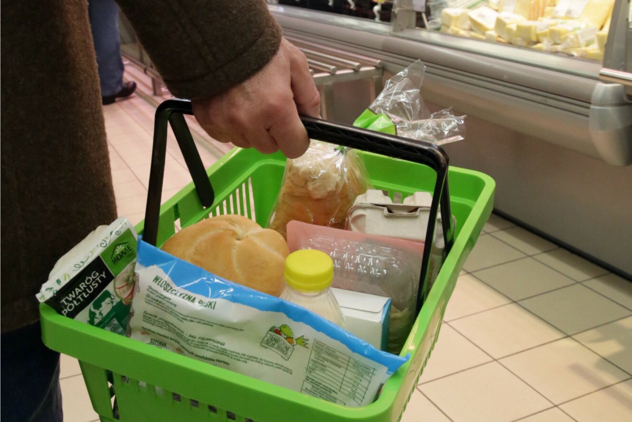 Koszyk z zakupami