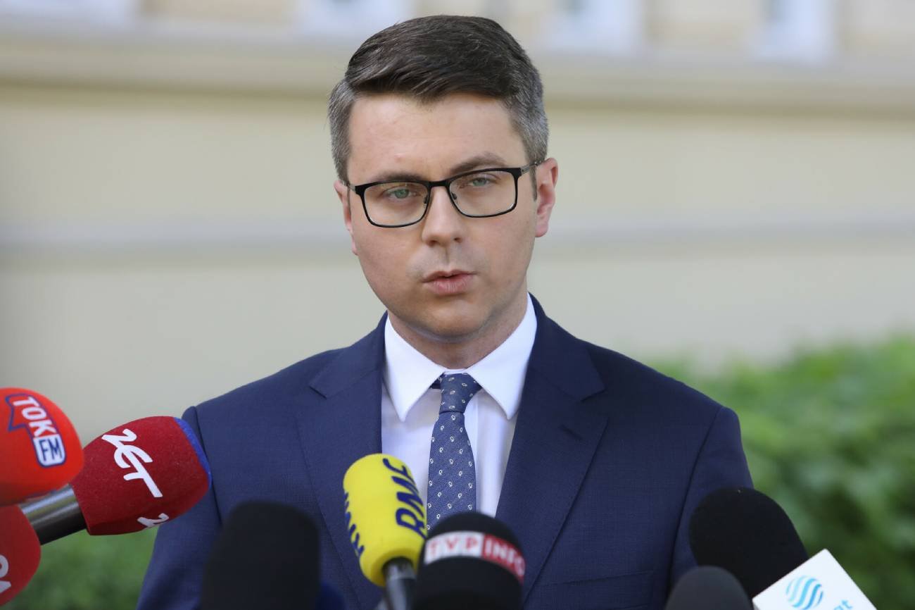 Rzecznik rządu Piotr Müller