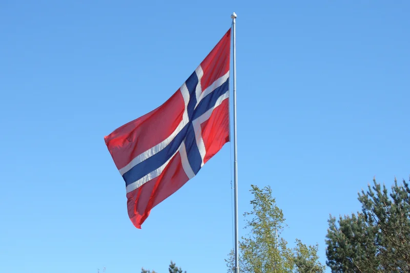 Flaga Norwegii.