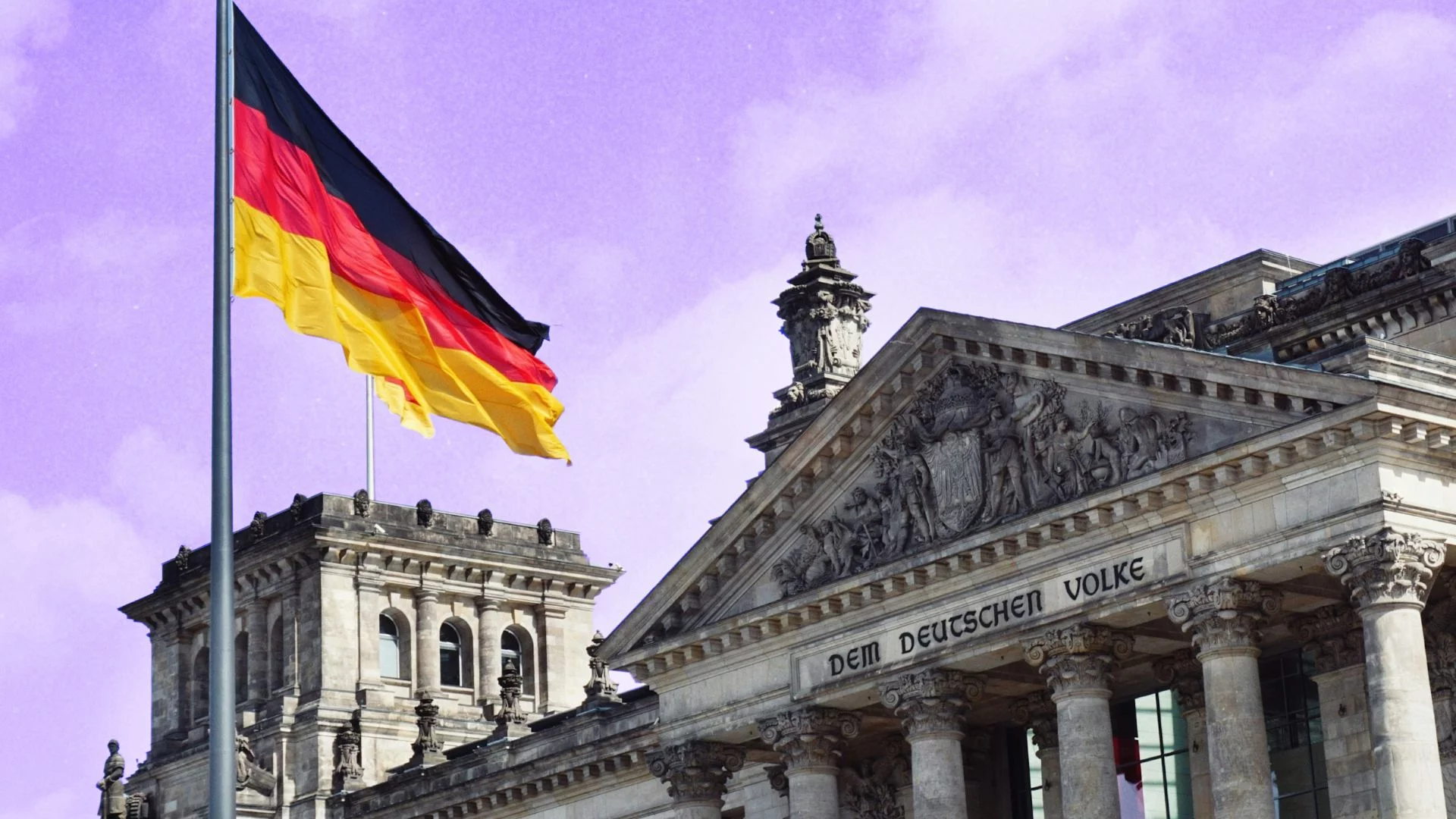 Platz der Republik, Berlin, Niemcy.