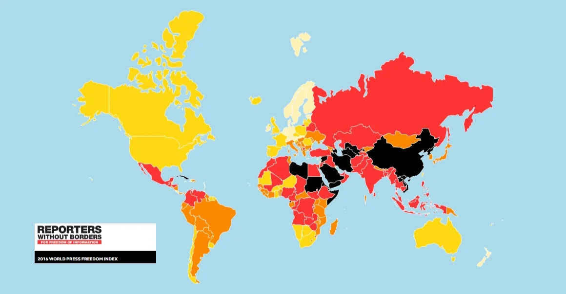 World Press Freedom Index 2016