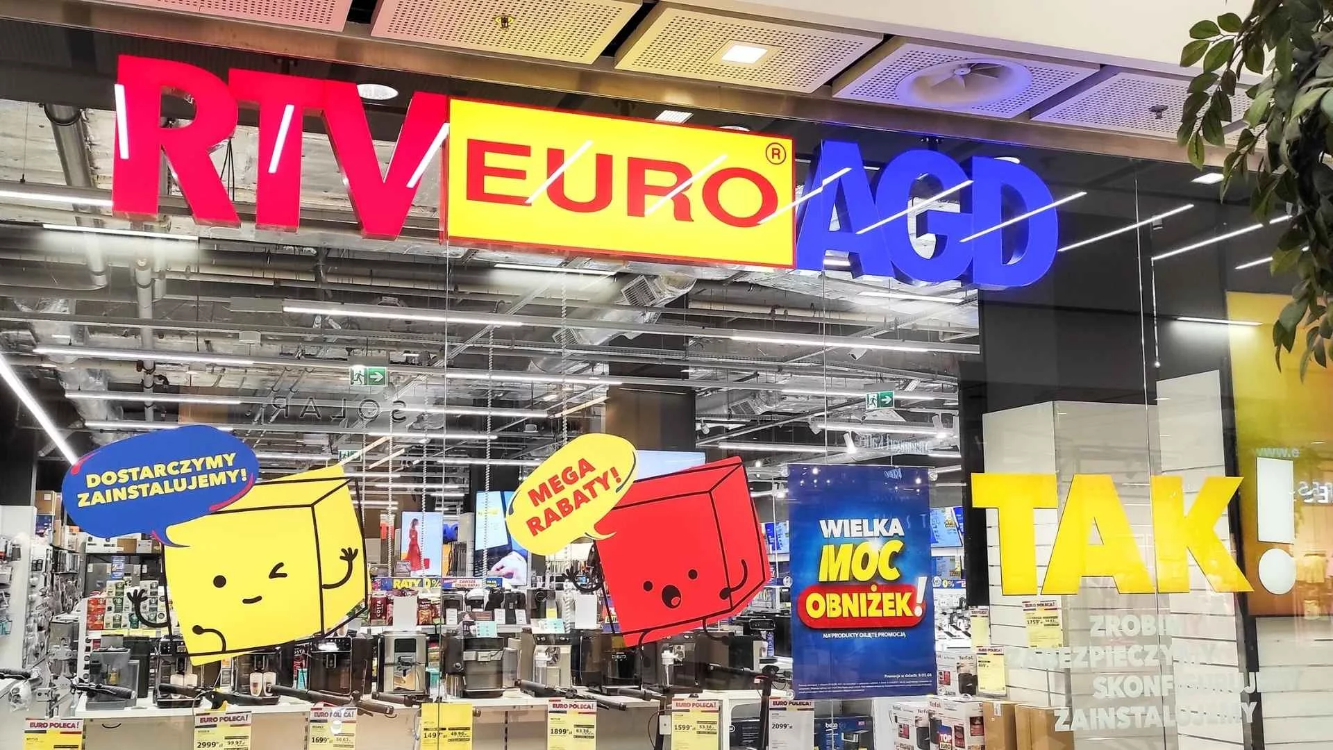 RTV Euro AGD rozpycha się łokciami. Ma już 350 sklepów i nie mówi "stop". RTV Euro AGD rozpycha się łokciami. Ma już 350 sklepów i nie mówi "stop".