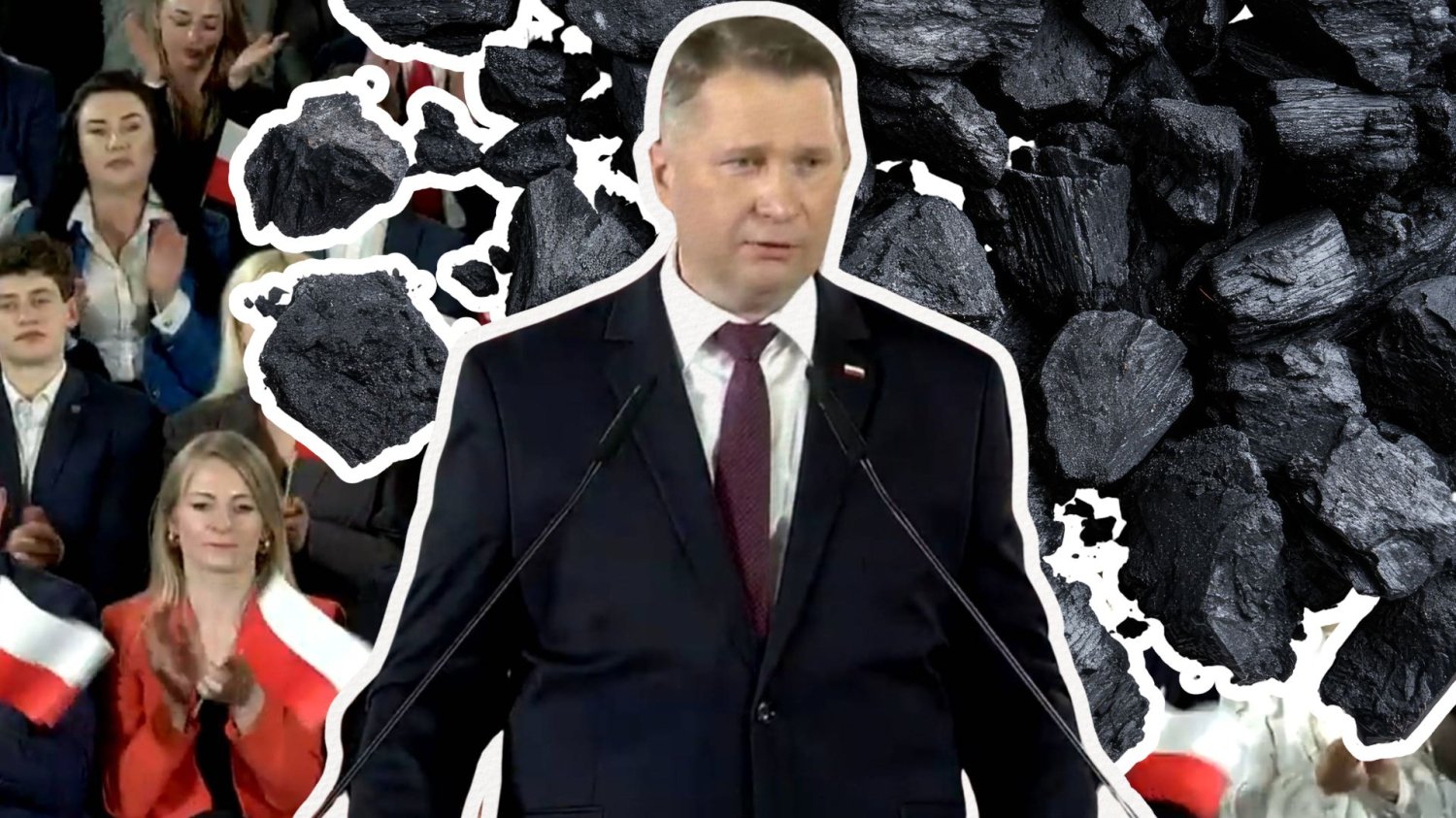 Przemysław Czarnek i węgiel.