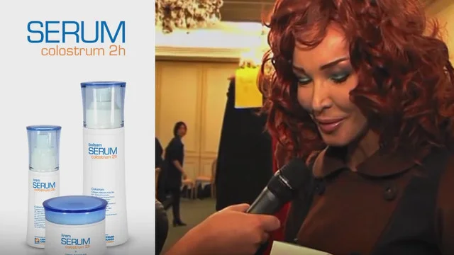 Projektantka Ewa Minge poleca kosmetyki na bazie naturalnej siary (colostrum).