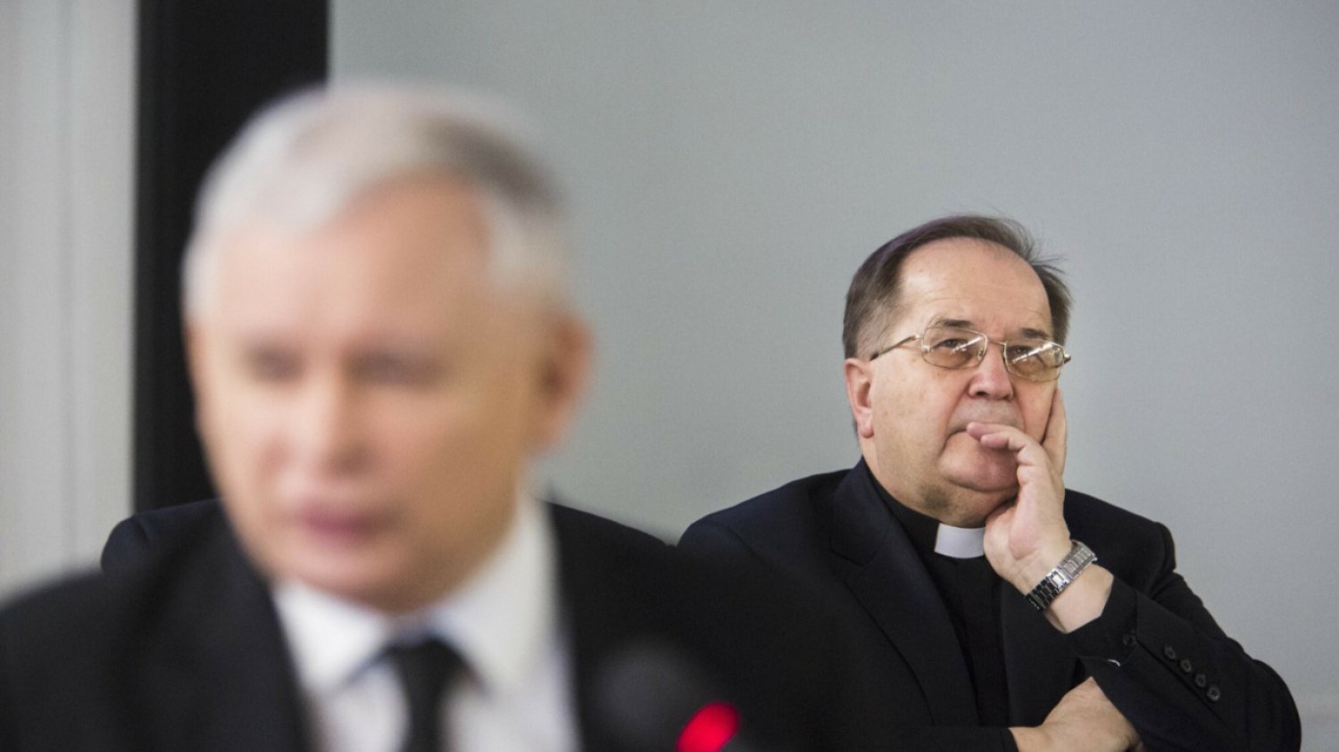 Tadeusz Rydzyk, Jarosław Kaczyński.