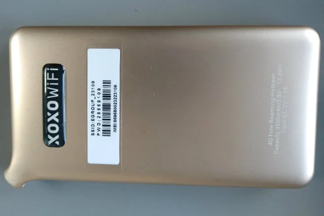 Router XOXO WiFi da się zmieścić w kieszeni