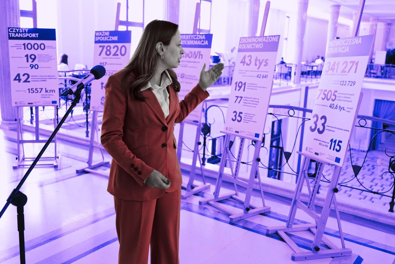 Ministra zabiera głos w sprawie KPO. Na to poszło 99,99 proc. środków