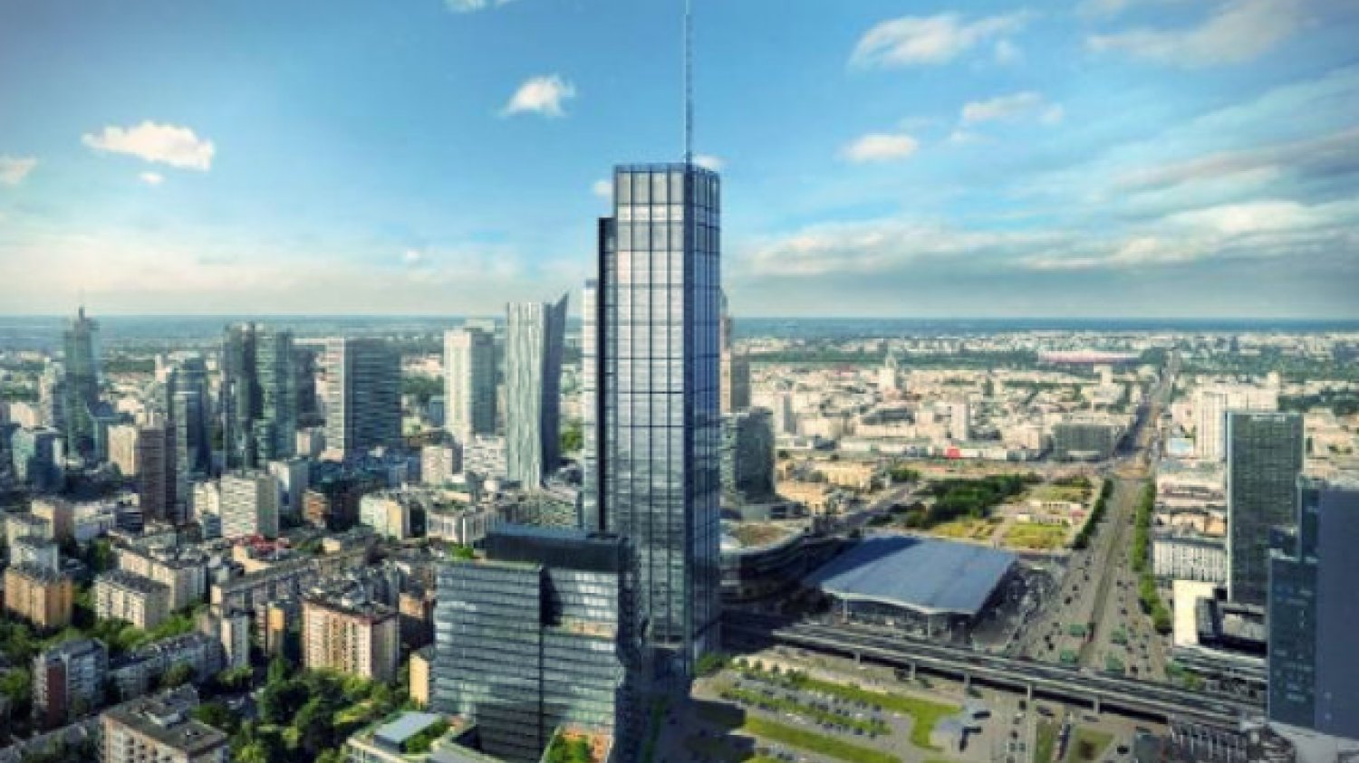 Varso Tower ma mieć wraz z iglicą 310 metrów wysokości