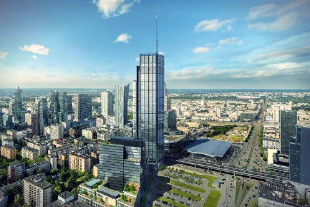 Varso Tower ma mieć wraz z iglicą 310 metrów wysokości