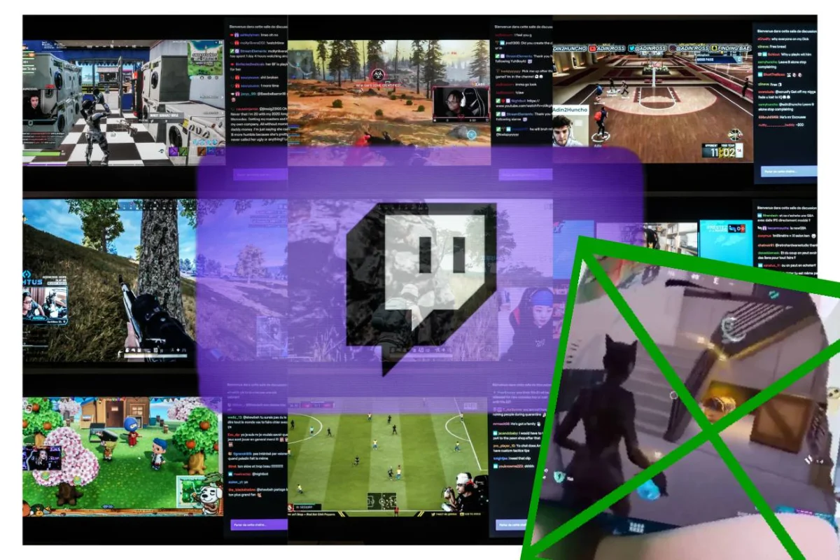 Twitch idzie na wojnę ze streamerkami. Właśnie zakazał wyświetlać gier ...
