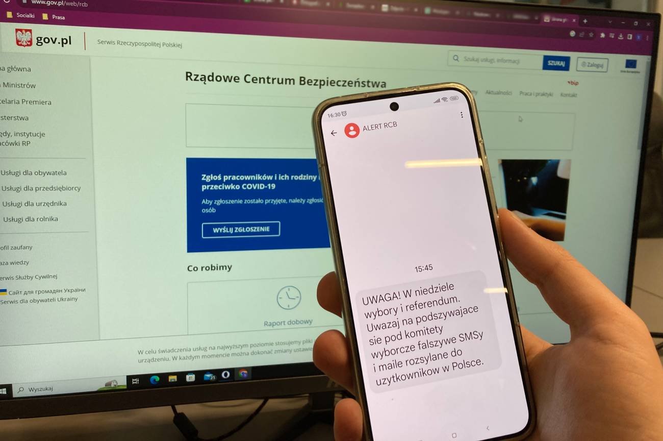 Kuriozalny komunikat od RCB.