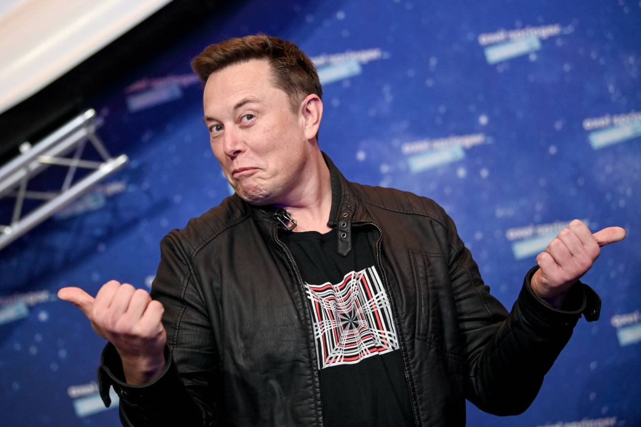 Miliarder i założyciel Tesli Elon Musk