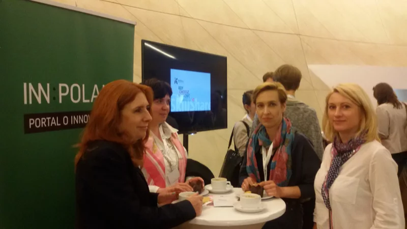 W trakcie konferencji. Nz. druga od prawej Joanna Okrasa