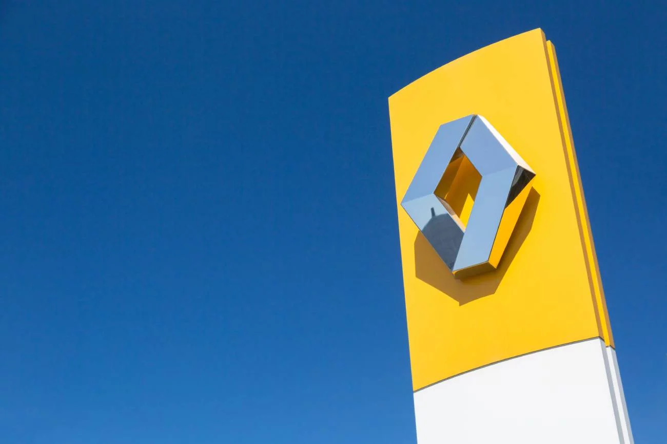 Znaczek Renault.