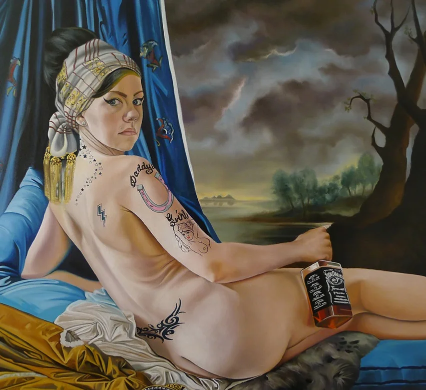 The Heroine 110cm x 120cm