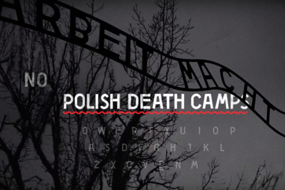 Nigdy więcej "polish death camps"