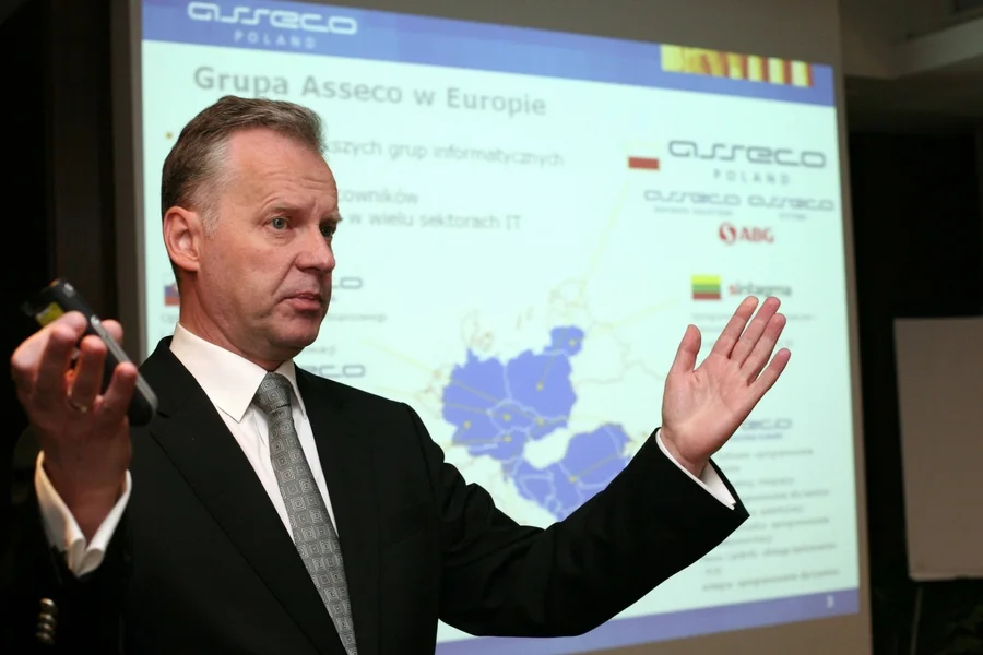 Adam Góral, prezes Asseco - o nagrodzie dla firm płacących podatki nad Wisłą usłyszał: nagroda frajera.