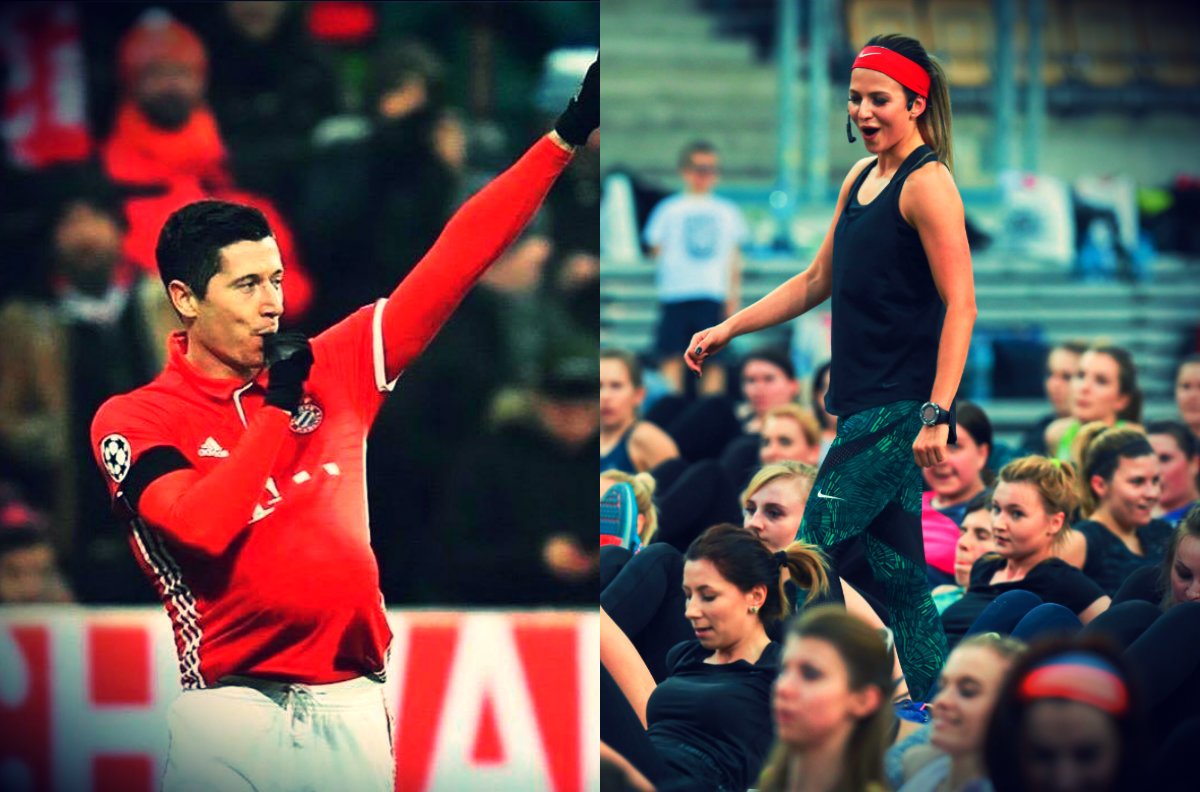 Dzięki temu gestowi wszyuscy dowiedzieli się, że państwo Lewandowscy spodziewają się dziecka.