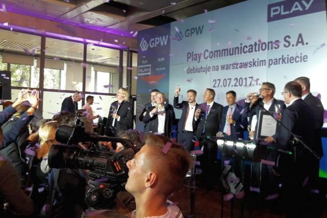Debiut Play na giełdzie był huczny, ale firma od startu traci na wartości