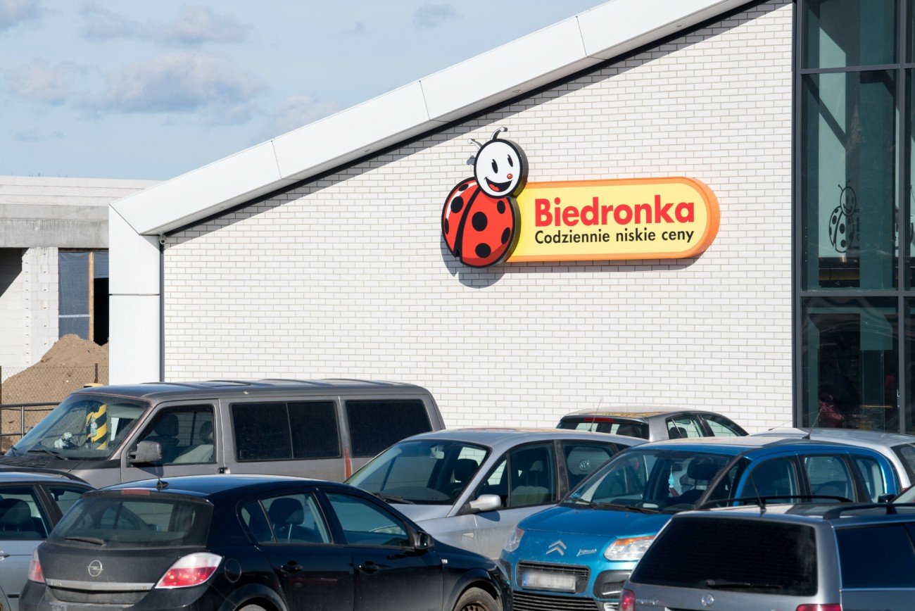 Sklep sieci handlowej Biedronka