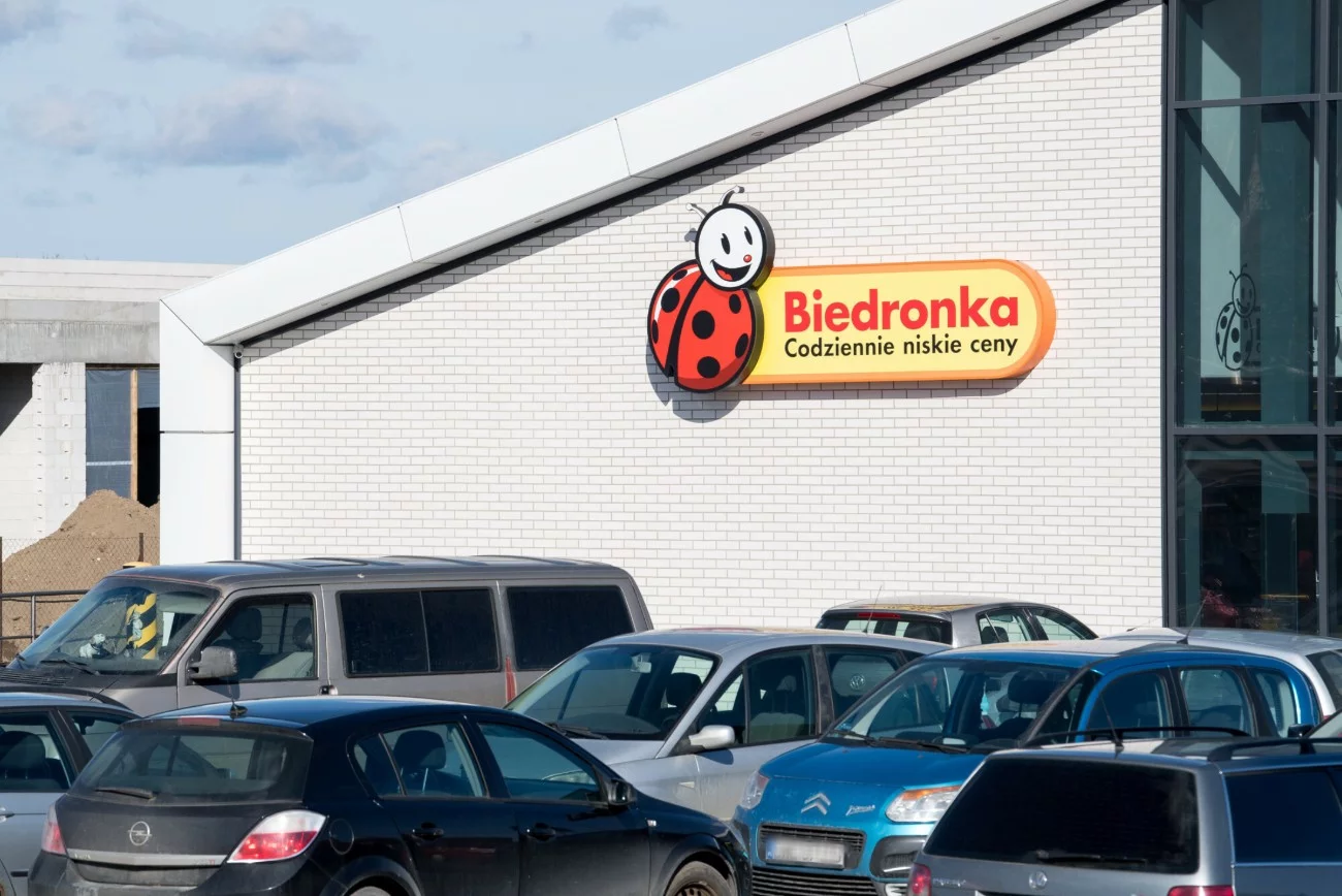 Sklep sieci handlowej Biedronka