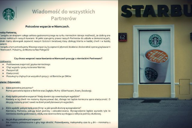 Starbucks może znaleźć się w ogniu krytyki.