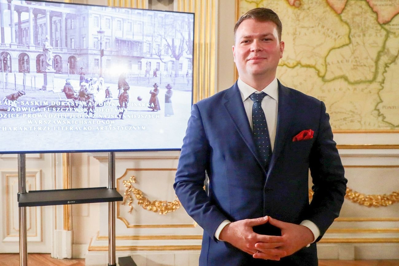 Jan Edmund Kowalski, prezes Spółki Celowej Pałac Saski sp. z o.o. Wcześniej odpowiadał m.in. za obchody setnej rocznicy odzyskania niepodległości