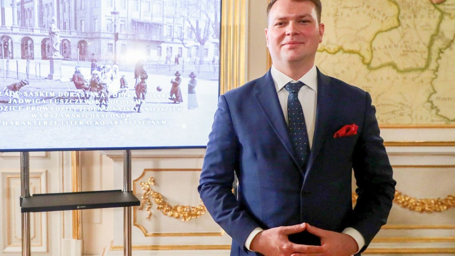 Jan Edmund Kowalski, prezes Spółki Celowej Pałac Saski sp. z o.o. Wcześniej odpowiadał m.in. za obchody setnej rocznicy odzyskania niepodległości