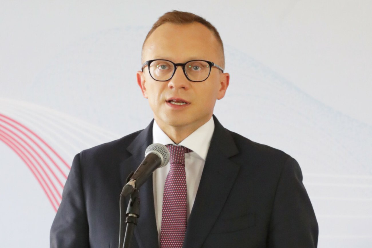 Wiceminister finansów Artur Soboń