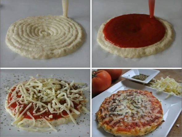 Foodini drukuje pizzę.