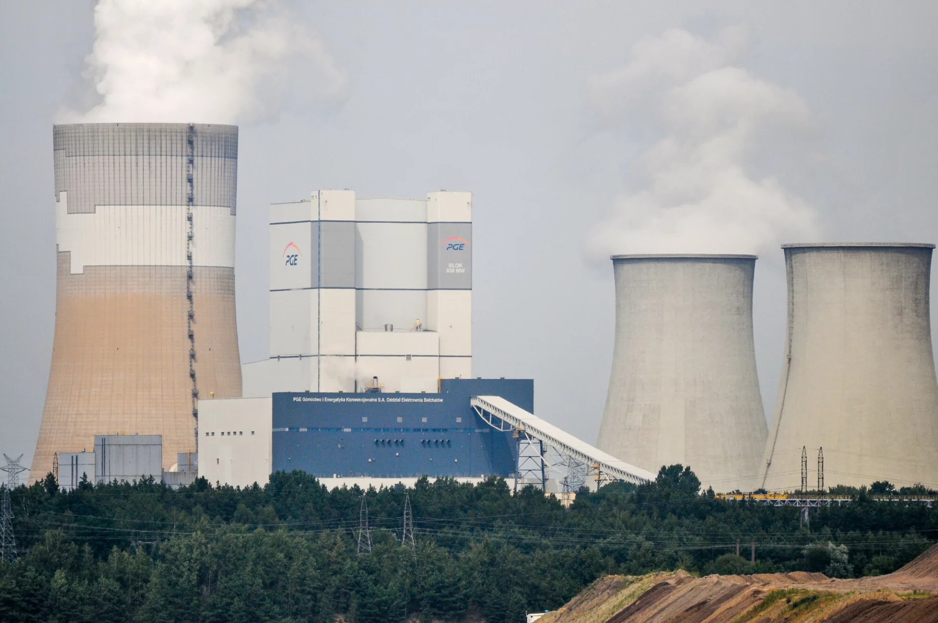 Rok temu zapalił się taśmociąg w elektrowni Bełchatów, a wcześniej była awaria stacji energetycznej Rogowiec