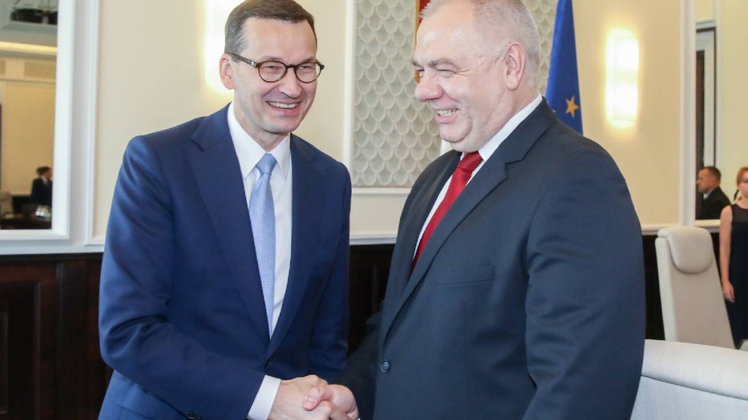 Mateusz Morawiecki i Jacek Sasin