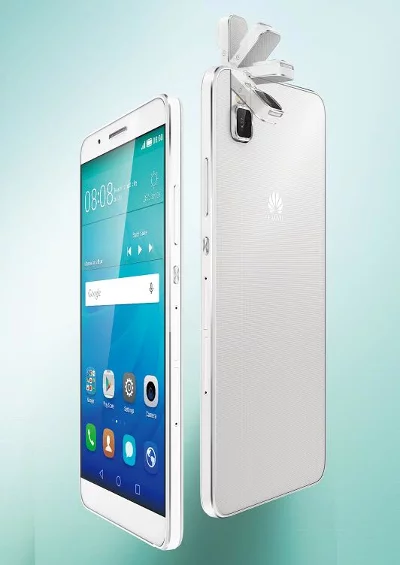 Huawei ShotX ma elegancki wygląd i smukłą obudowę. W sprzedaży dostępny jest w trzech kolorach