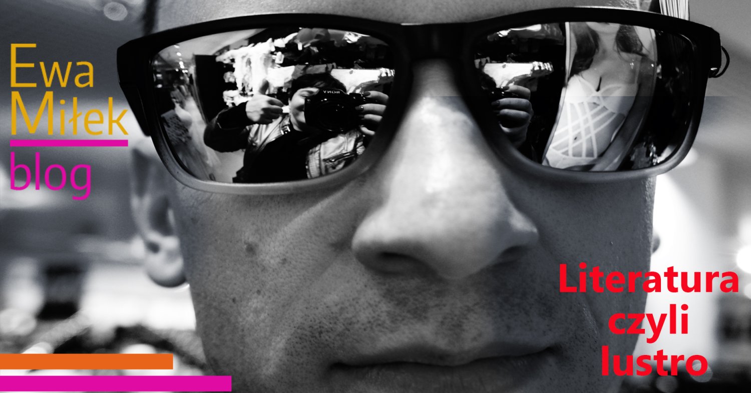 autor Ewa Miłek. Na zdjęciu poeta Łukasz Konopka