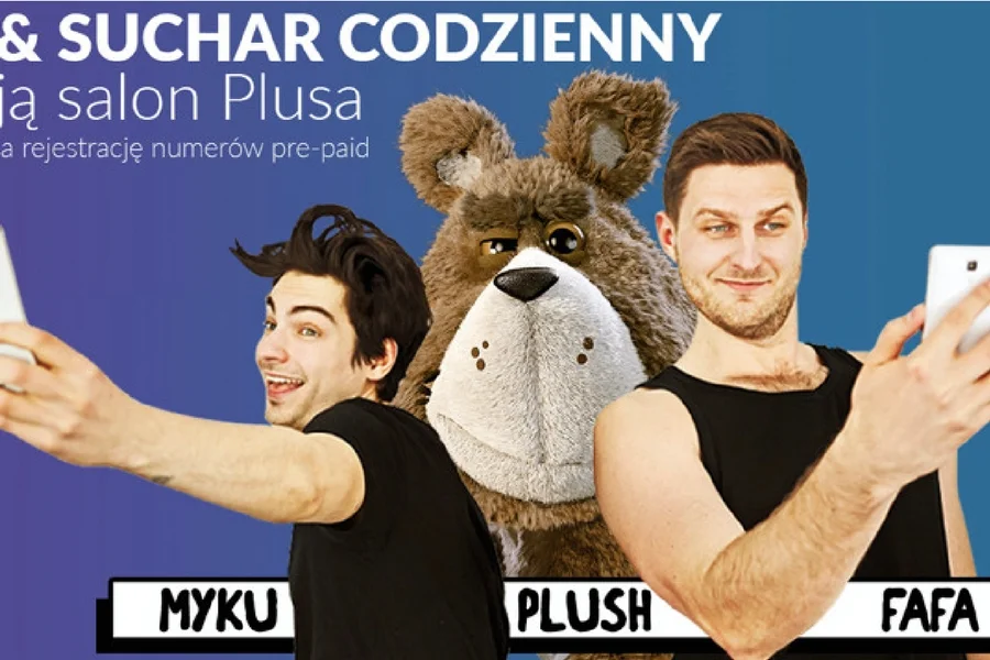 W najnowszej kampanii miśkowi towarzyszą youtuberzy z Suchara Codziennego.