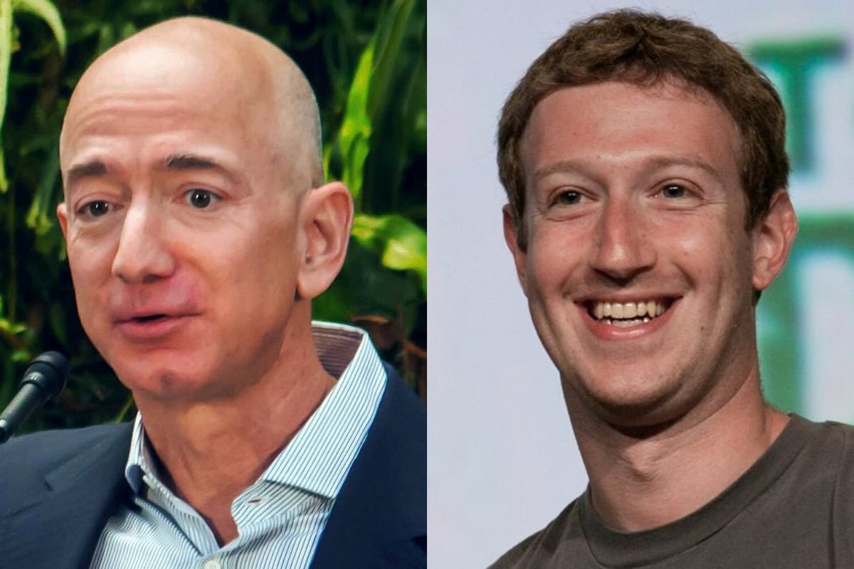 Największe zyski podczas pandemii odnotowali Jeff Bezos, szef Amazona oraz Mark Zuckerberg, założyciel Facebooka.