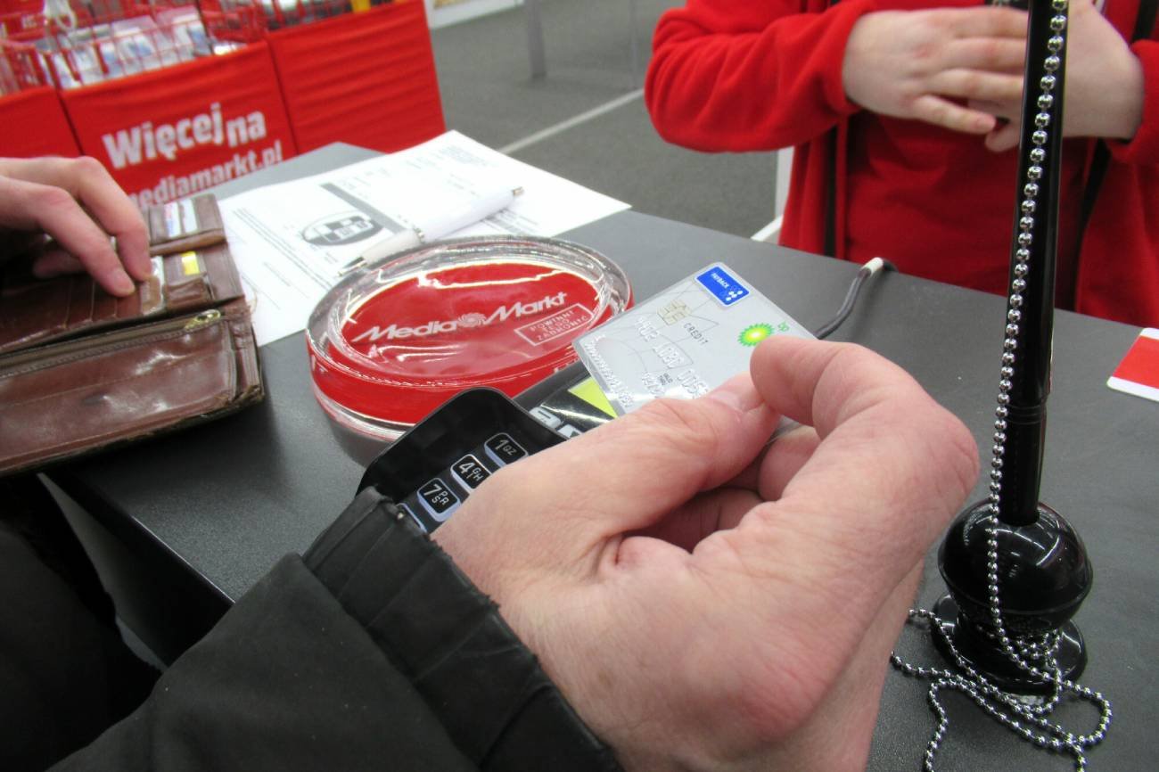 Zakupy, płatność kartą