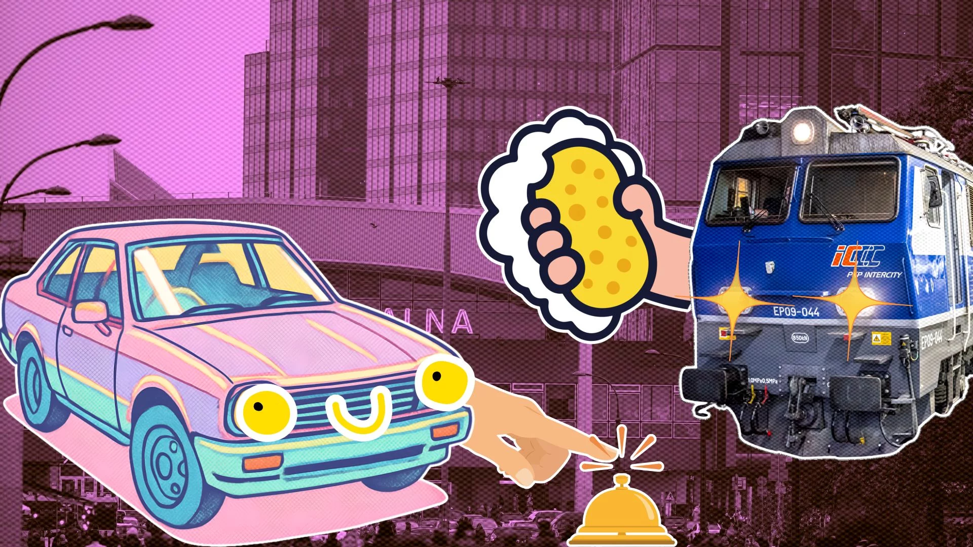 PKP otworzy myjnie i hotele. Razem z autem będziecie lśnić jak nowe lokomotywy