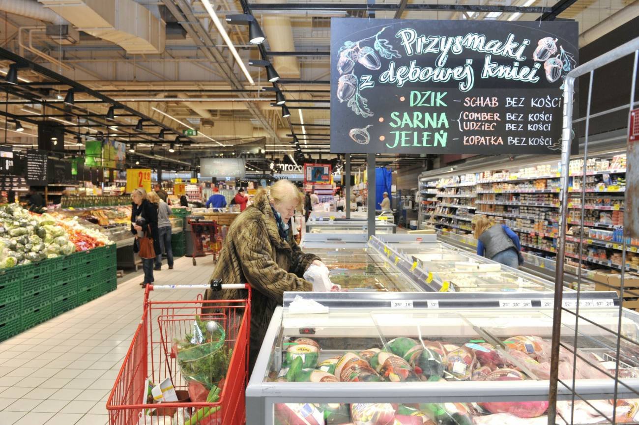 zakupy spożywcze — mrożonki