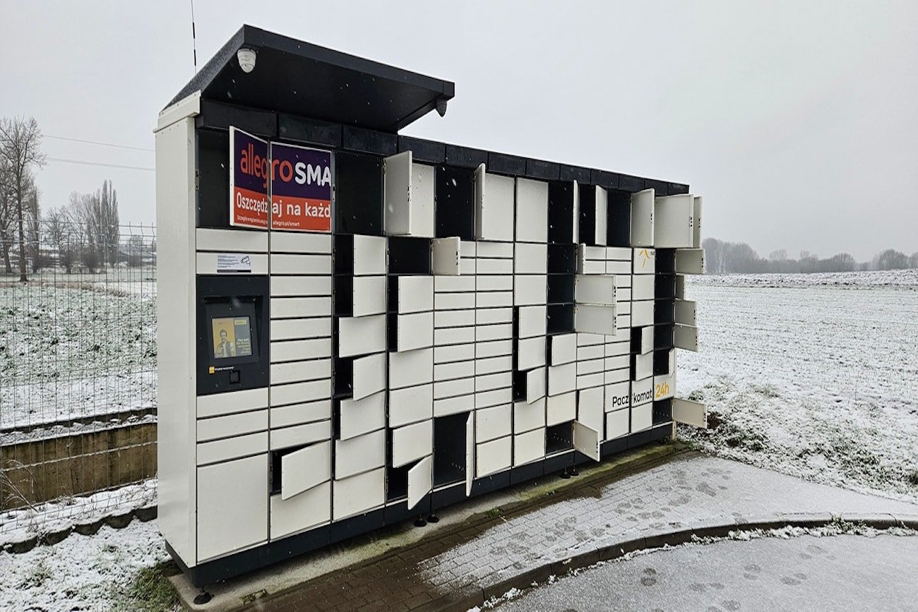 Kradzież z paczkomatu w Bieżyniu