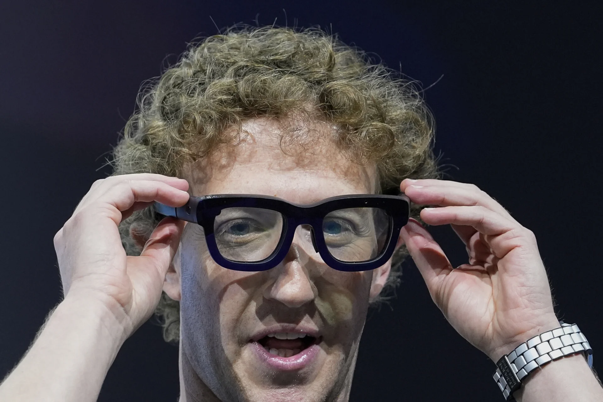 Mark Zuckerberg w trakcie tegorocznej konferencji Meta Connect.