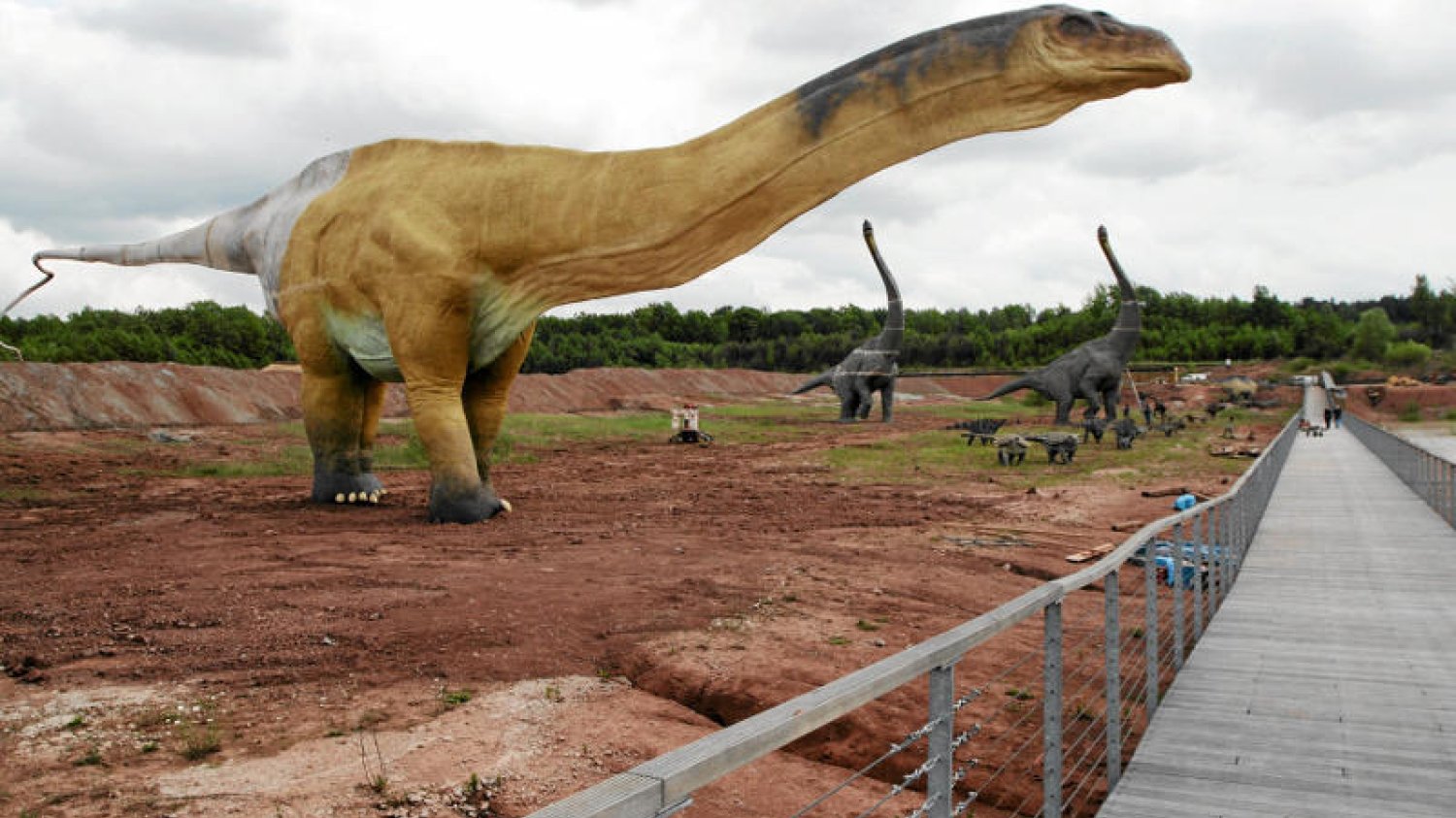 Stowarzyszenie Delta zbudowało w Polsce już trzy parki dinozaurów.