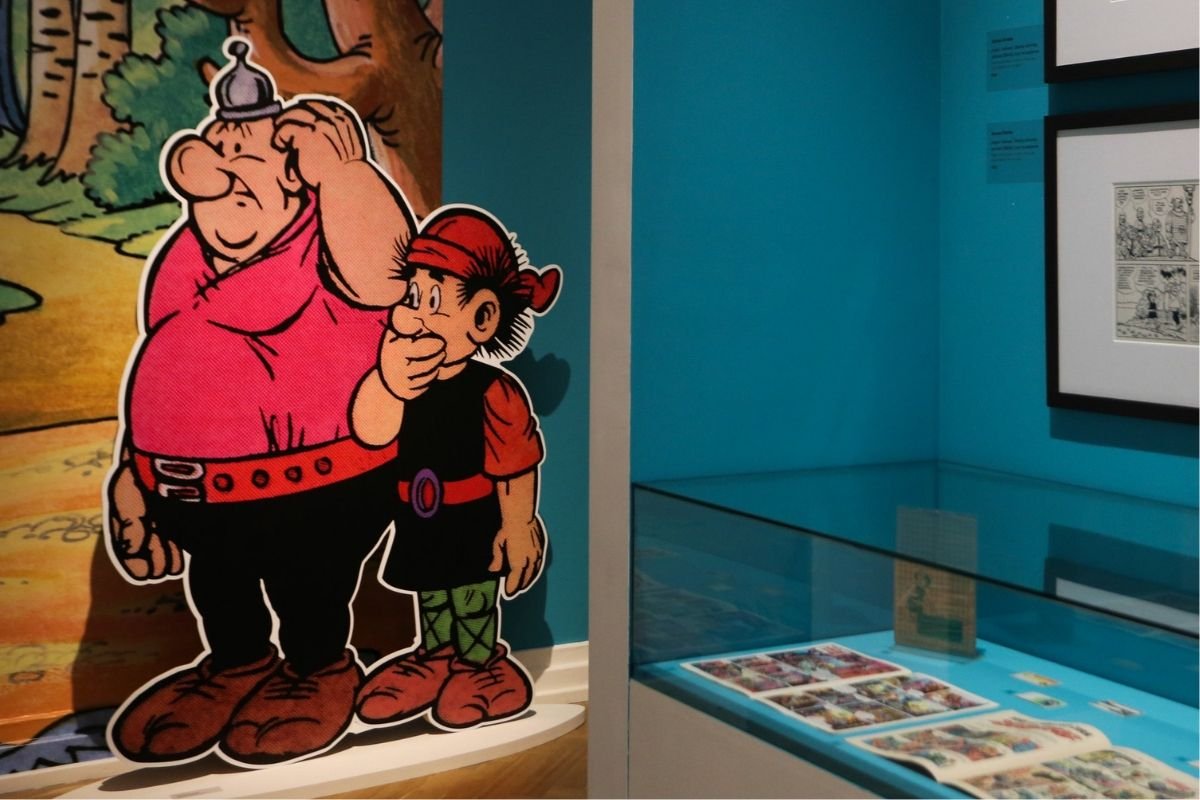 Kajko i Kokosz pojawili się w krakowskim Muzeum Narodowym na wystawie Teraz Komiks.