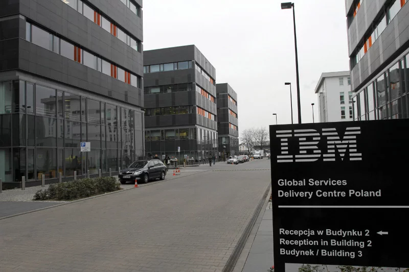 Siedziba IBM we Wrocławiu.