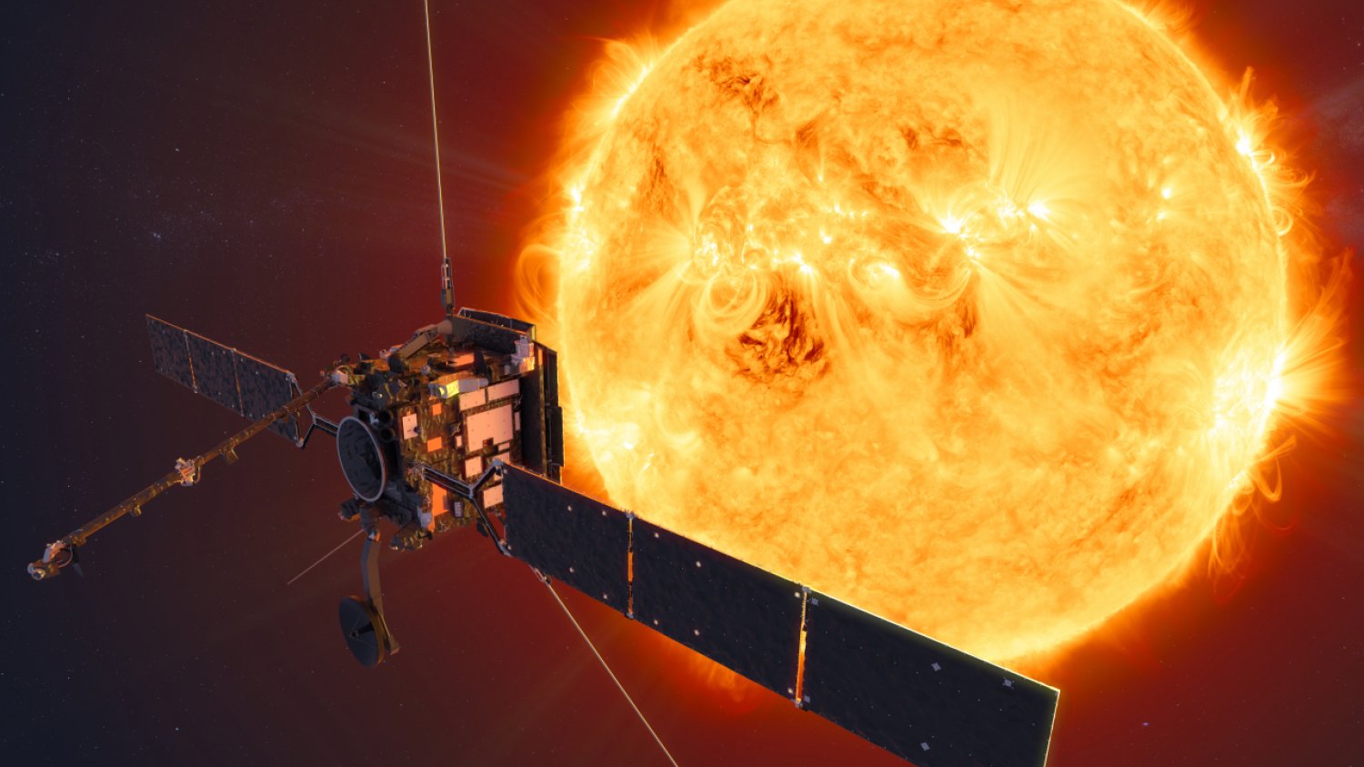 Artist's impression of Solar Orbiter
