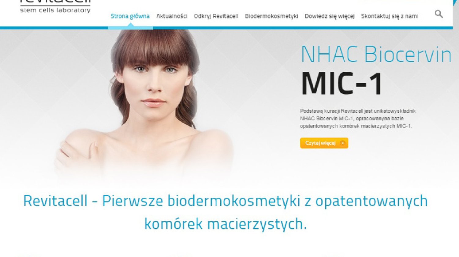 Firma z Wrocławia pierwsza na świecie uruchomiła linię kosmetyków, które regenerują skórę i łagodzą proces starzenia.